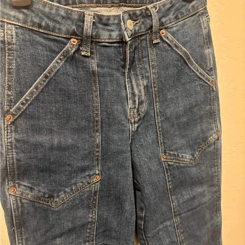 Old Navy Dark Blue Denim Jeans - Picture 2 of 6